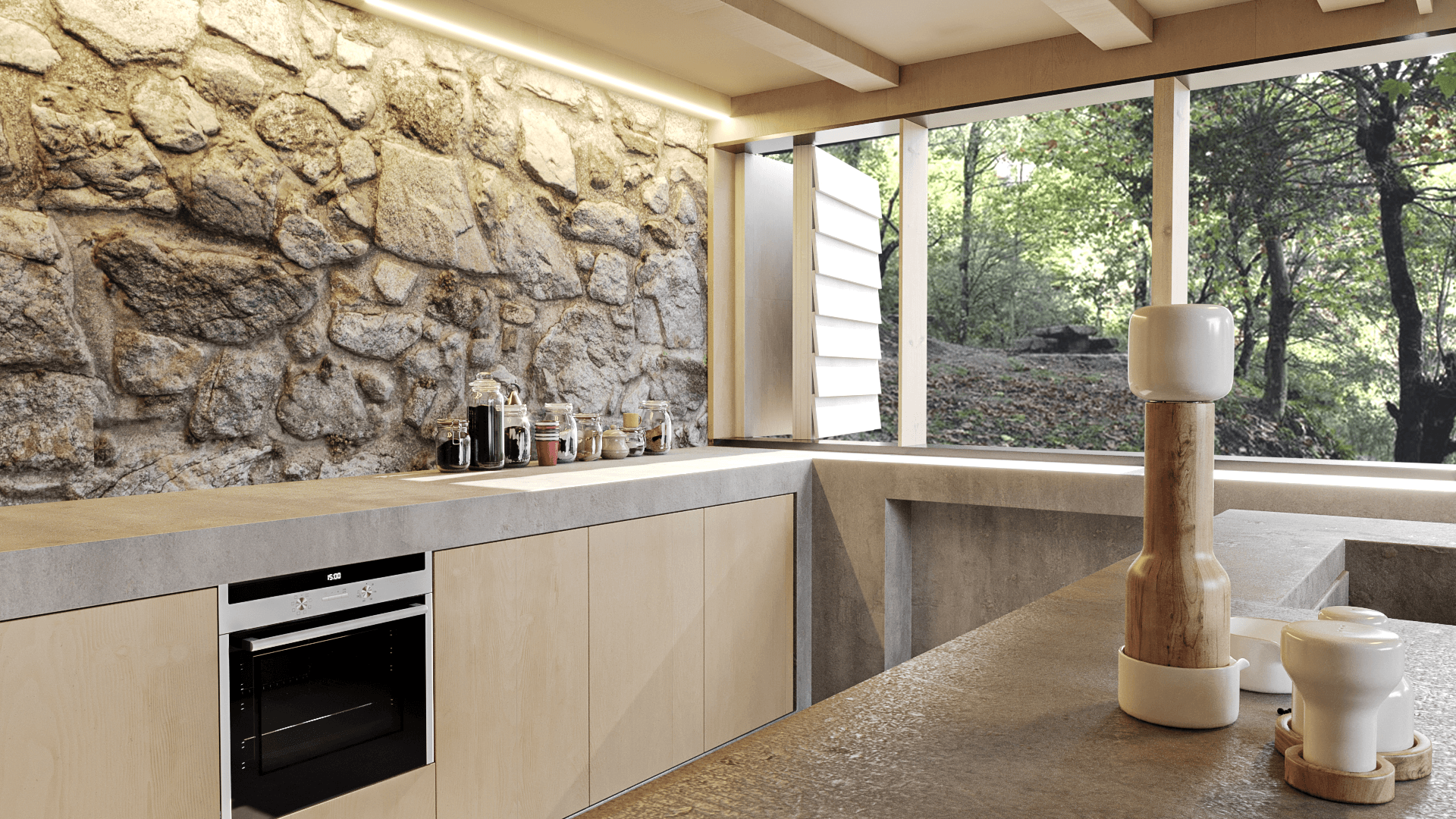 Cabanão 06 render