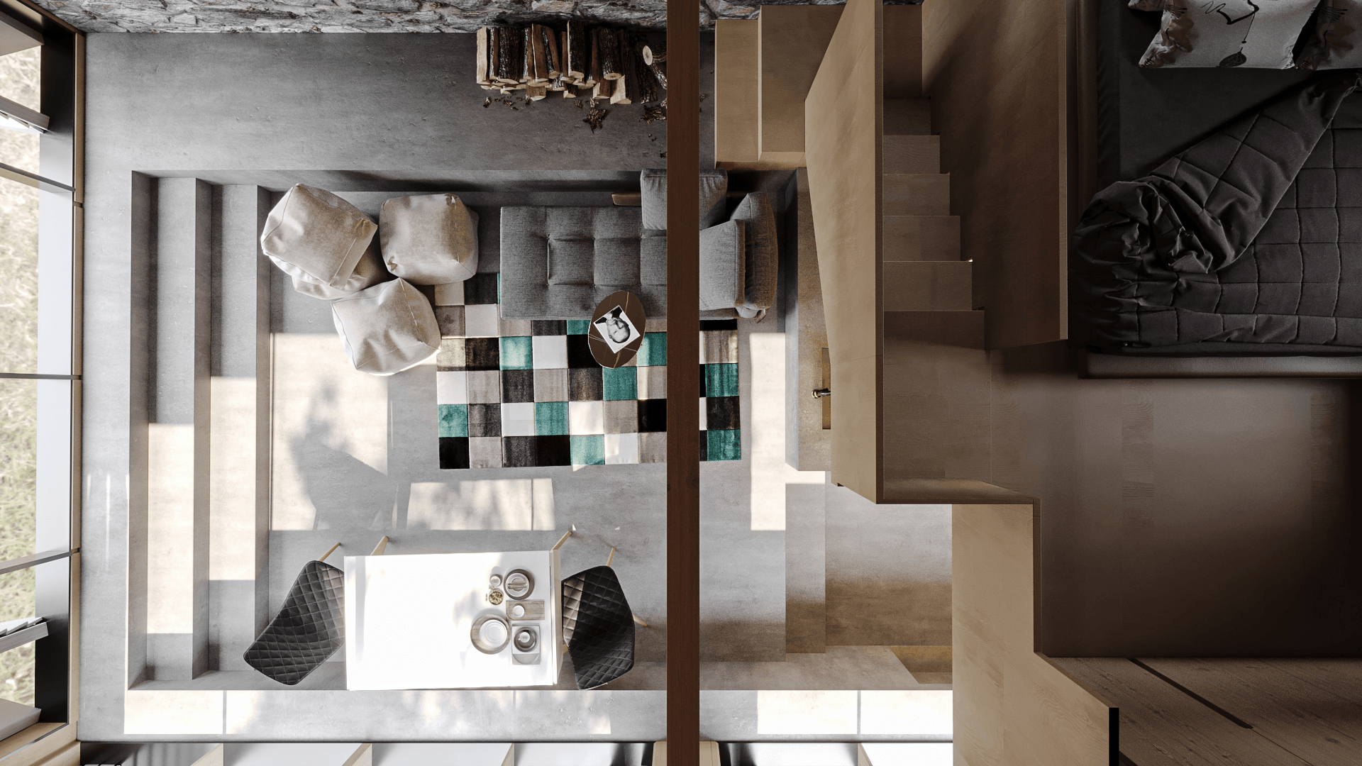 Cabanão 11 render