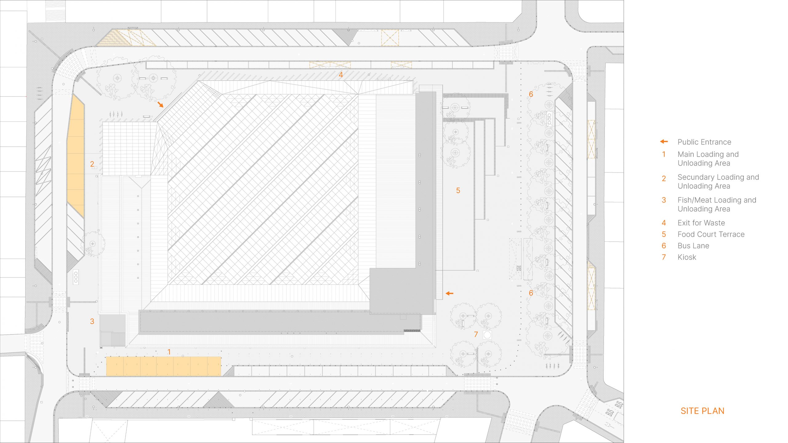 50 Site Plan - Braga City Market