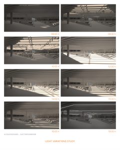 58 Light Variations Study - Braga City Market